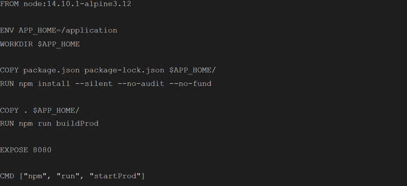 Dockerfile of seo-pages